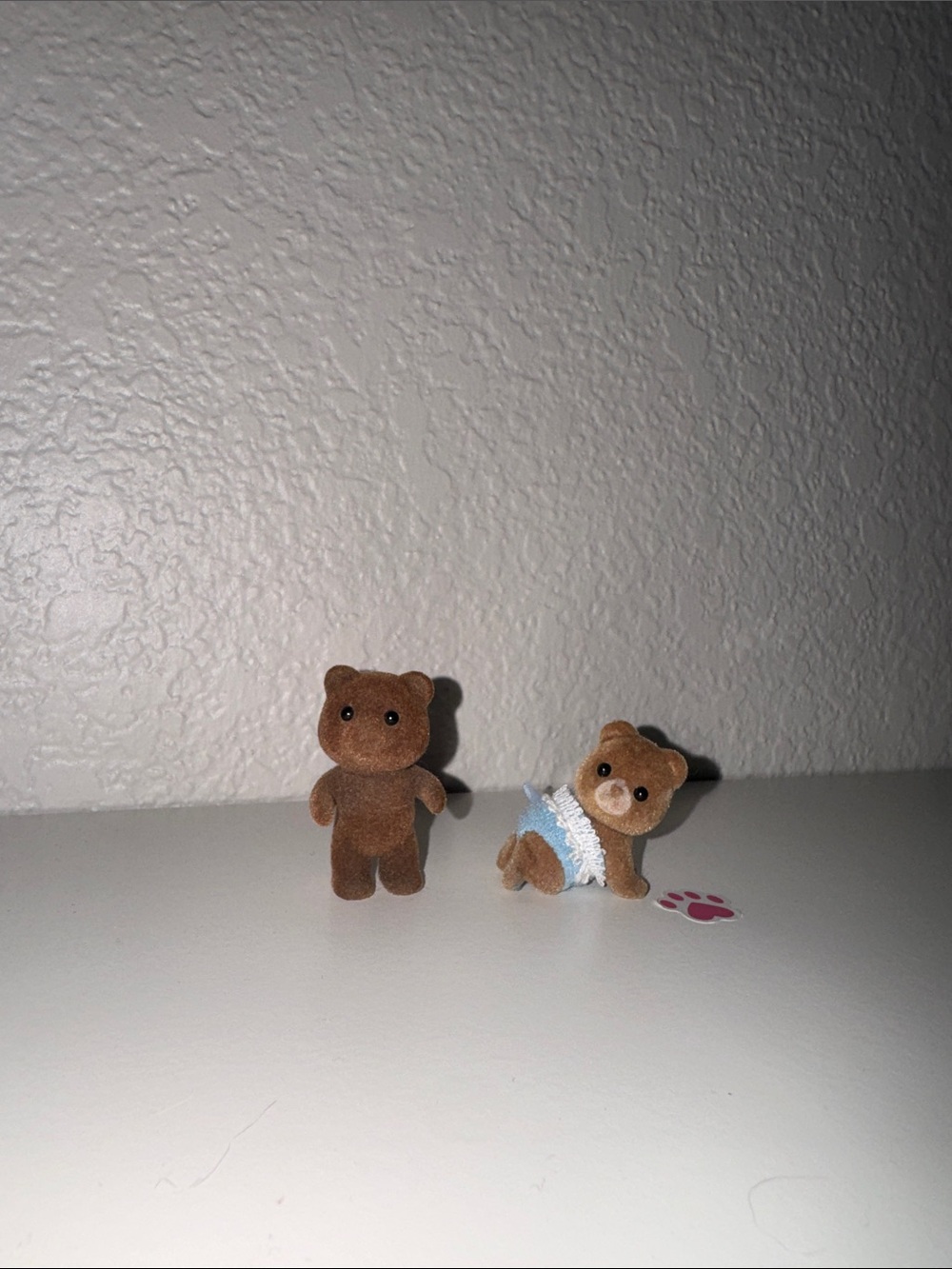 Calico critters lot of 2 Timbertop Brown Bear and Marmalade Bear vintage lines